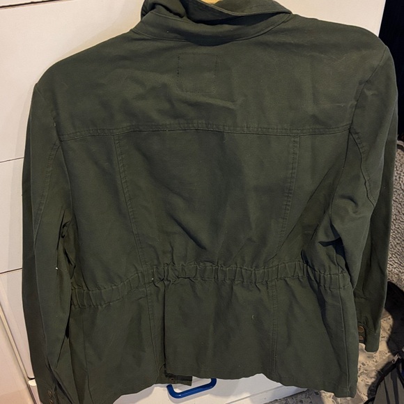 Basic Editions Olive Jean Jacket - Picture 2 of 2